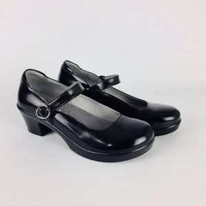 Alegria Black Mary Jane Heels